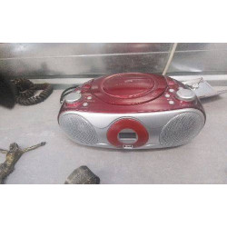 POSTE RADIO CD ROUGE