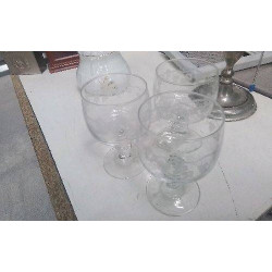 VERRE À PIED X3