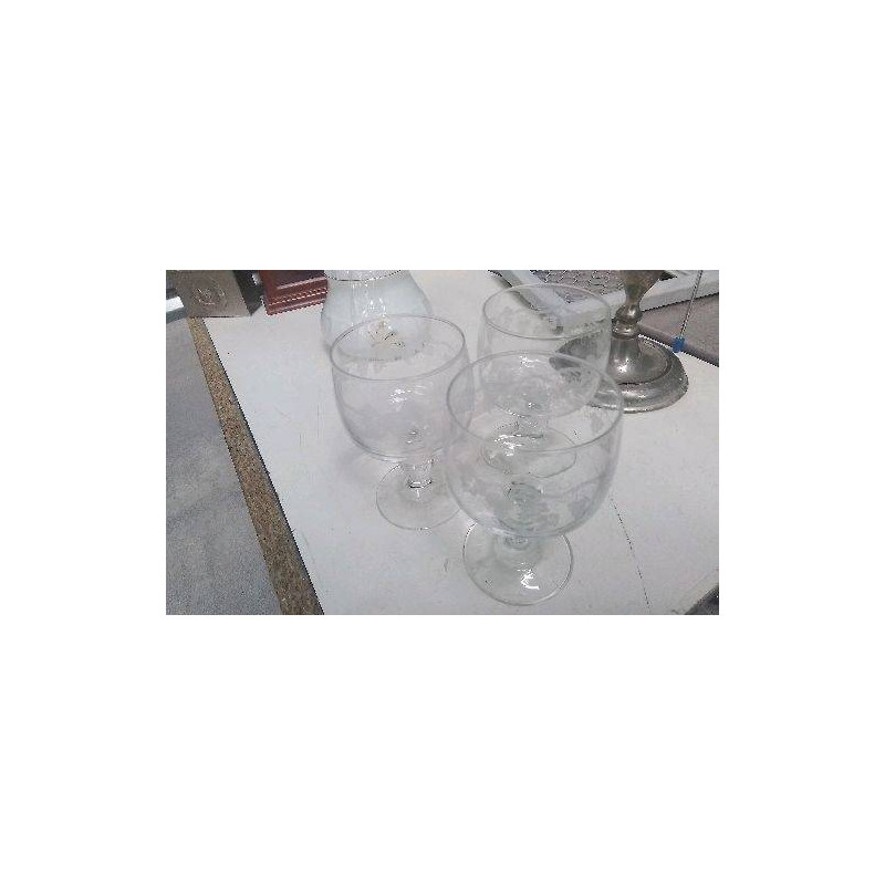 VERRE À PIED X3