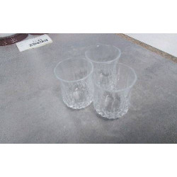 VERRE A LIQUEUR  X3