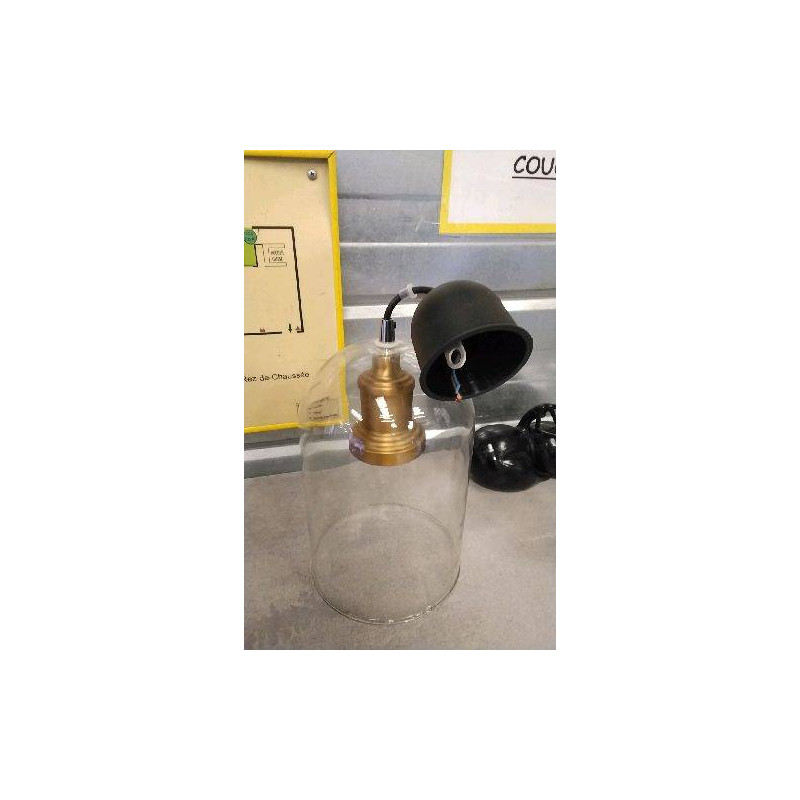 SUSPENSION VERRE 