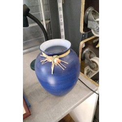 VASE BLEU