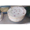 ASSIETTE A DESSERT FLEURS LE LOT