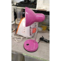 LAMPE DE BUREAU ROSE 