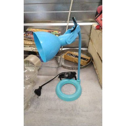 LAMPE DE BUREAU BLEUE 