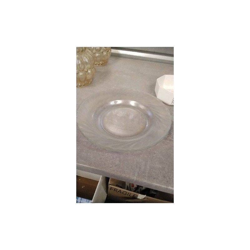 ASSIETTES VERRE X2 