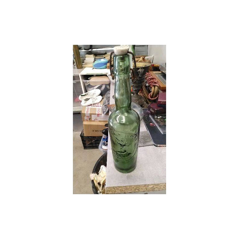 BOUTEILLE VERRE ANCIENNE 