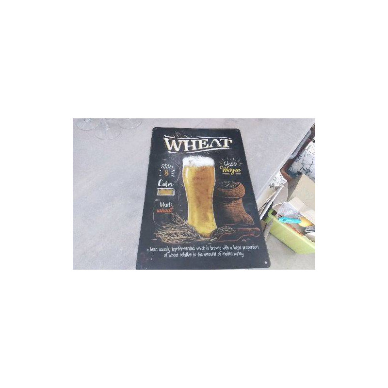 PLAQUE DECO BIERE 