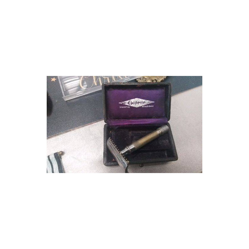 RASOIR ANCIEN GILETTE EN COFFRET