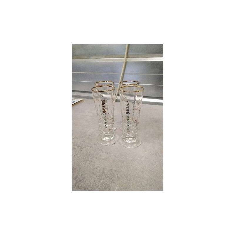 VERRE A BIERE KARLSBERG LE LOT