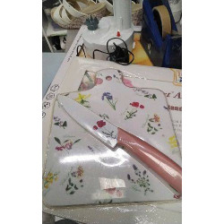 PLANCHE A DECOUPER + COUTEAU 