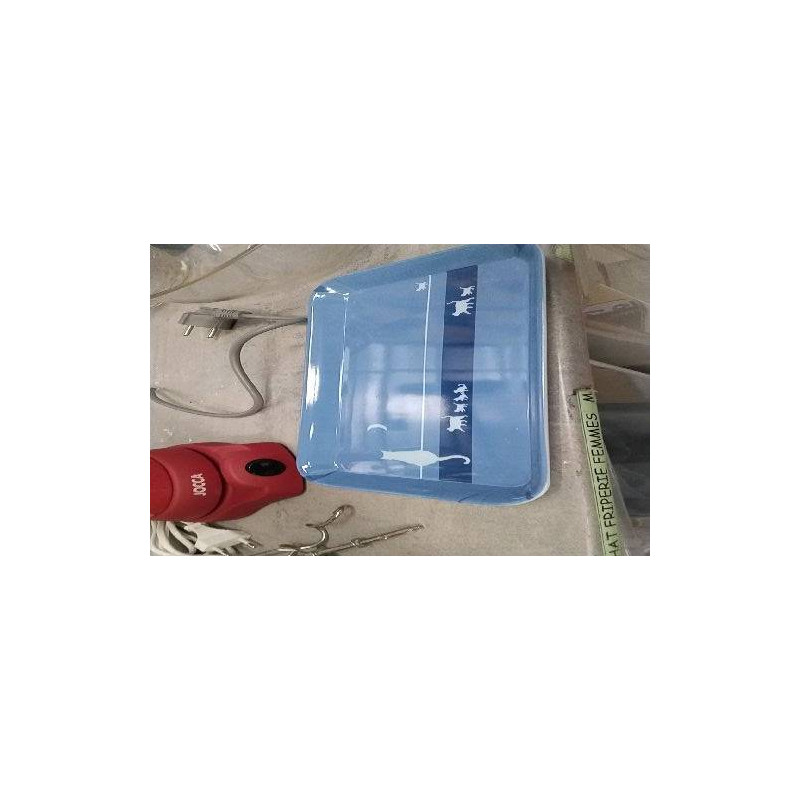PLATEAU PLASTIQUE CHAT PM