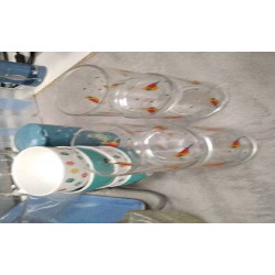 PICHET + 4 VERRES 