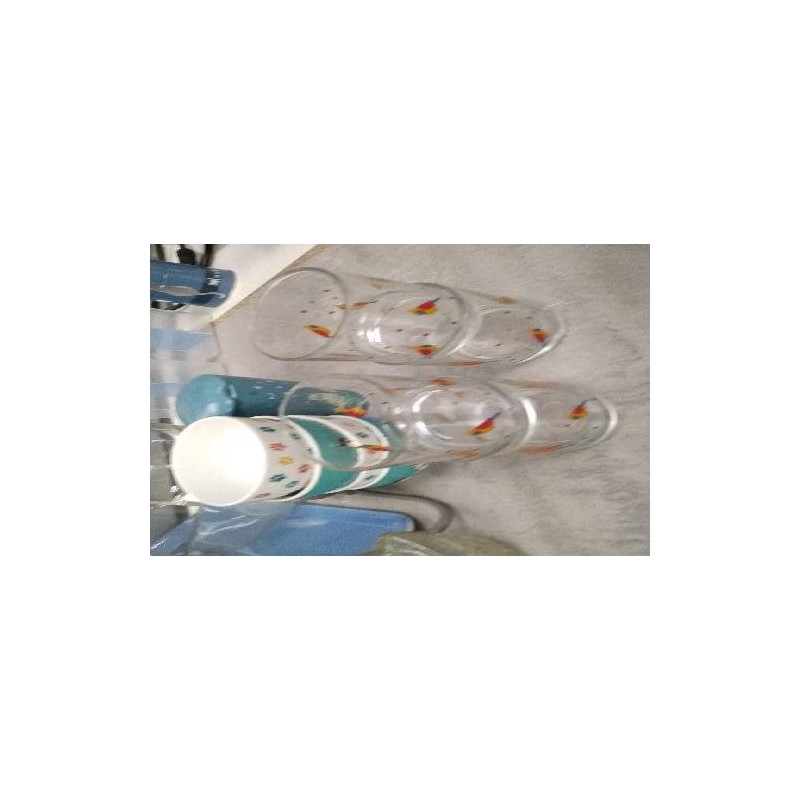 PICHET + 4 VERRES 