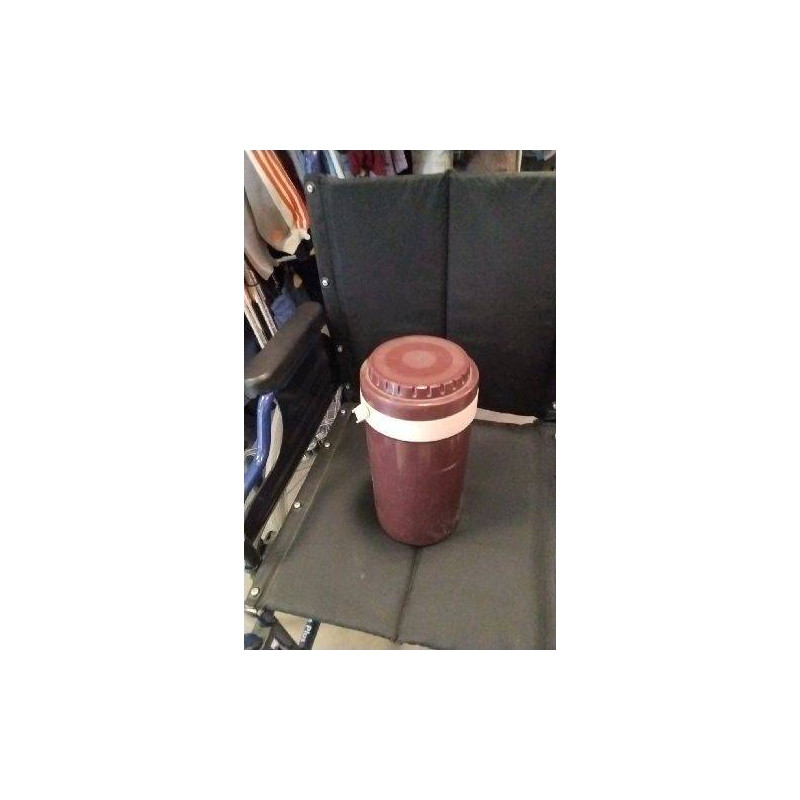 THERMOS MARRON - GAMELLE INCLUSE