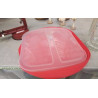 BOITE ROUGE PLASTIQUE 