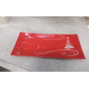 PLAT RECT VERRE ROUGE 