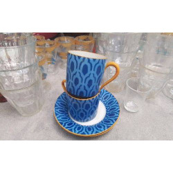 TASSES BLEUES X2 