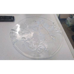 PLATEAU FROMAGES EN VERRE 