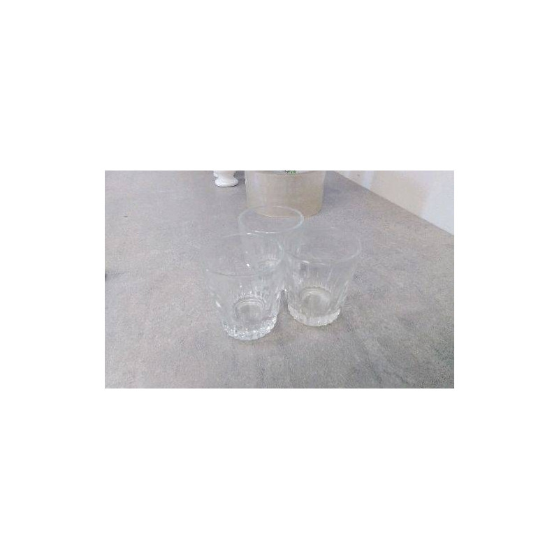 VERRES A LIQUEUR X3 