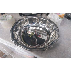 PLAT CREUX INOX 