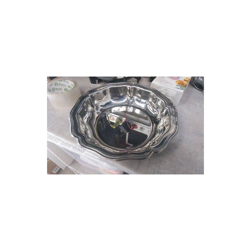 PLAT CREUX INOX 