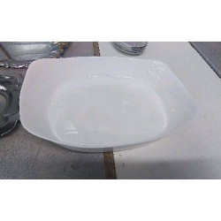 PLAT RECT BLANC 