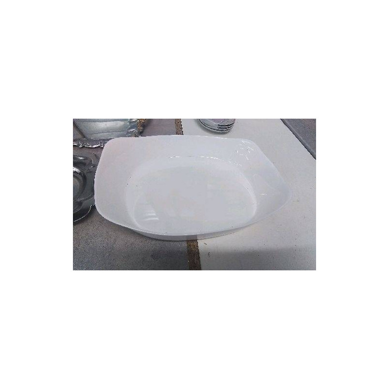 PLAT RECT BLANC 