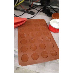 PLAQUES A MACARONS SILICONE X2