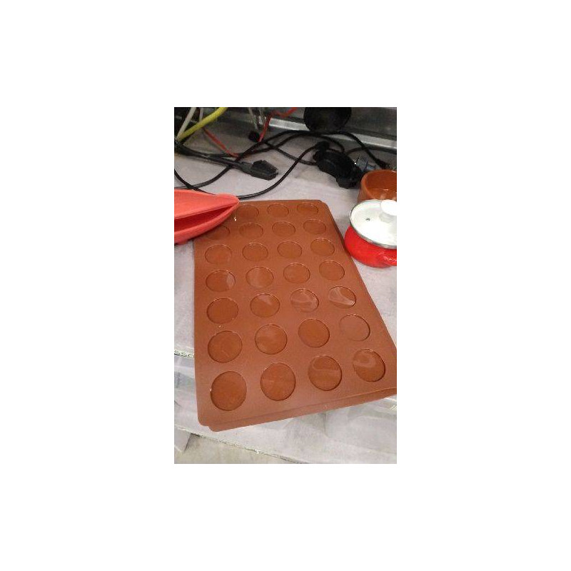 PLAQUES A MACARONS SILICONE X2