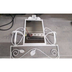 MIROIR FER BLANC PM
