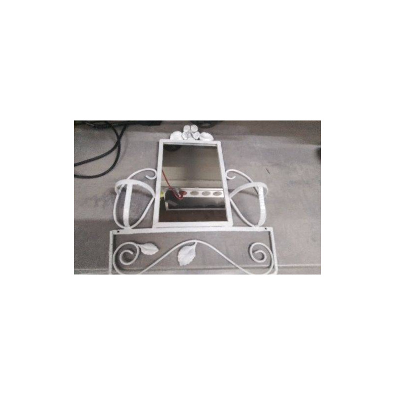 MIROIR FER BLANC PM