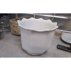 CACHE POT BLANC 