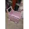 CHARIOT A JOUETS ROSE