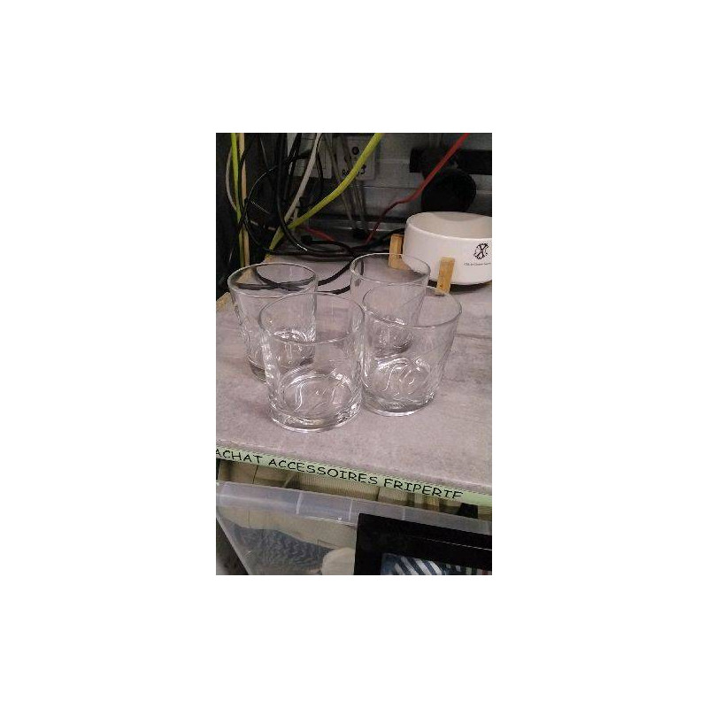VERRES BALLANTINES X4 