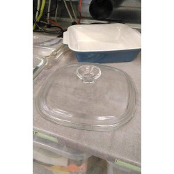 COUVERCLE PYREX CARRE 