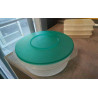 BOITE PLASTIQUE / COUVERCLE VERT