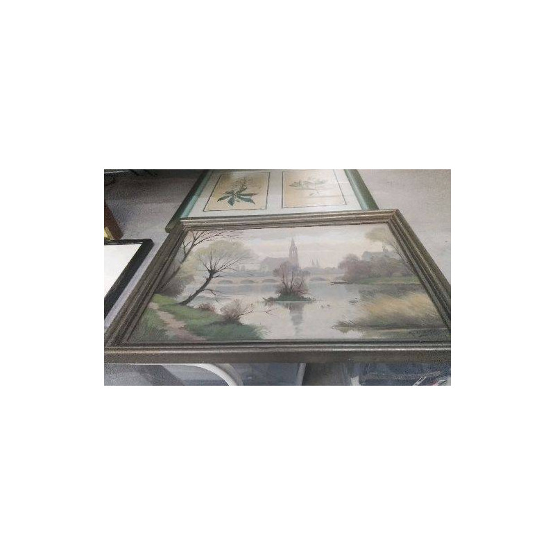 CADRE PEINTURE PONT