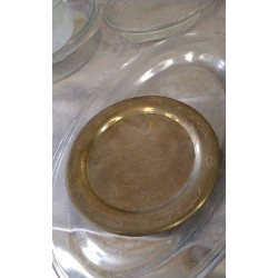 DECO ASSIETTE LAITON PM