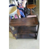 MEUBLE ETAGERE BOIS FONCE - EN L’ETAT