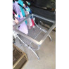TABLE BASSE MRTAL VERRE - GRISE