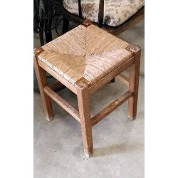 TABOURET PAILLE - EN L’ETAT 