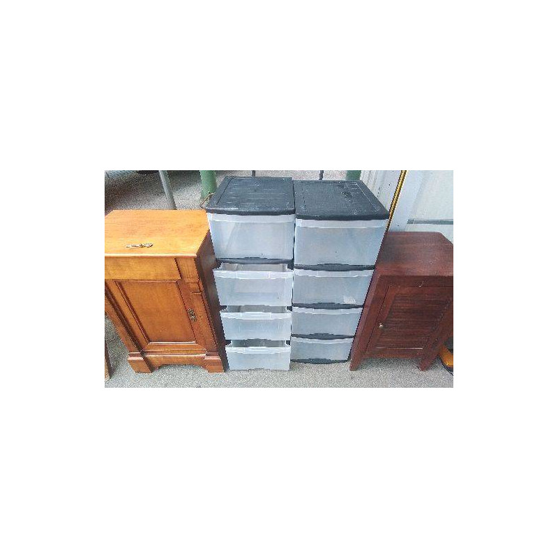 RANGEMENT PLASTIQUE 4 TIROIRS 