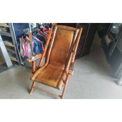 FAUTEUIL ANGLAIS RELAX BOIS...