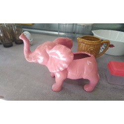 POT ELEPHANT ROSE 