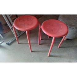 TABOURET FER 