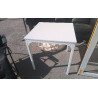 TABLE CARREE BLANCHE 