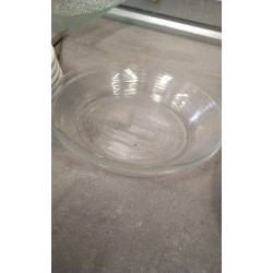 ASSIETTES CREUSES VERRE X2