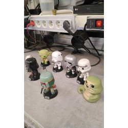 DECO FIGURINE FUNKO POP STARWARS LE LOT