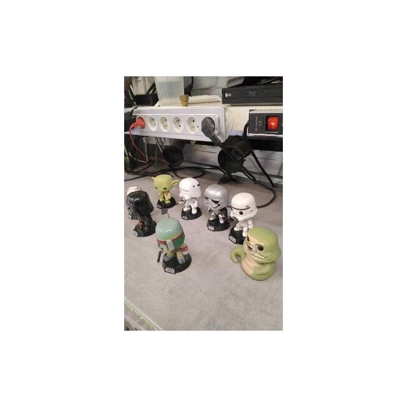 DECO FIGURINE FUNKO POP STARWARS LE LOT